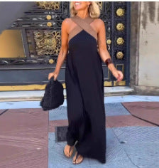 EleganceCross Strap Dress