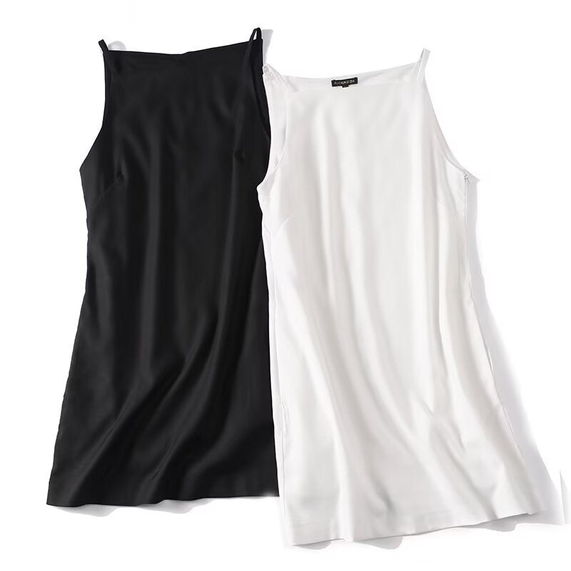 PureLinen Square Neck Mini Dress