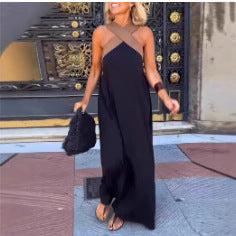 EleganceCross Strap Dress