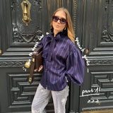 Women's Fashion Striped Shirt