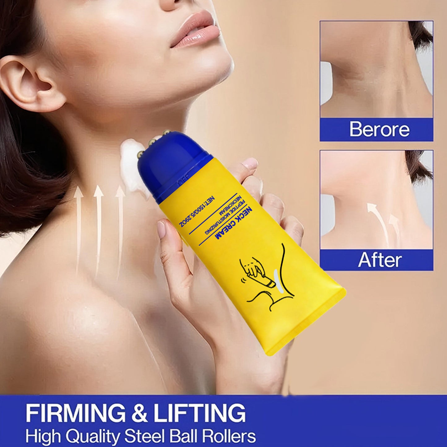 Neck Renew Long-Lasting Moisturizing & Wrinkle Care Cream