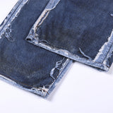 NeoBlock Digital Print Wide Leg Jeans