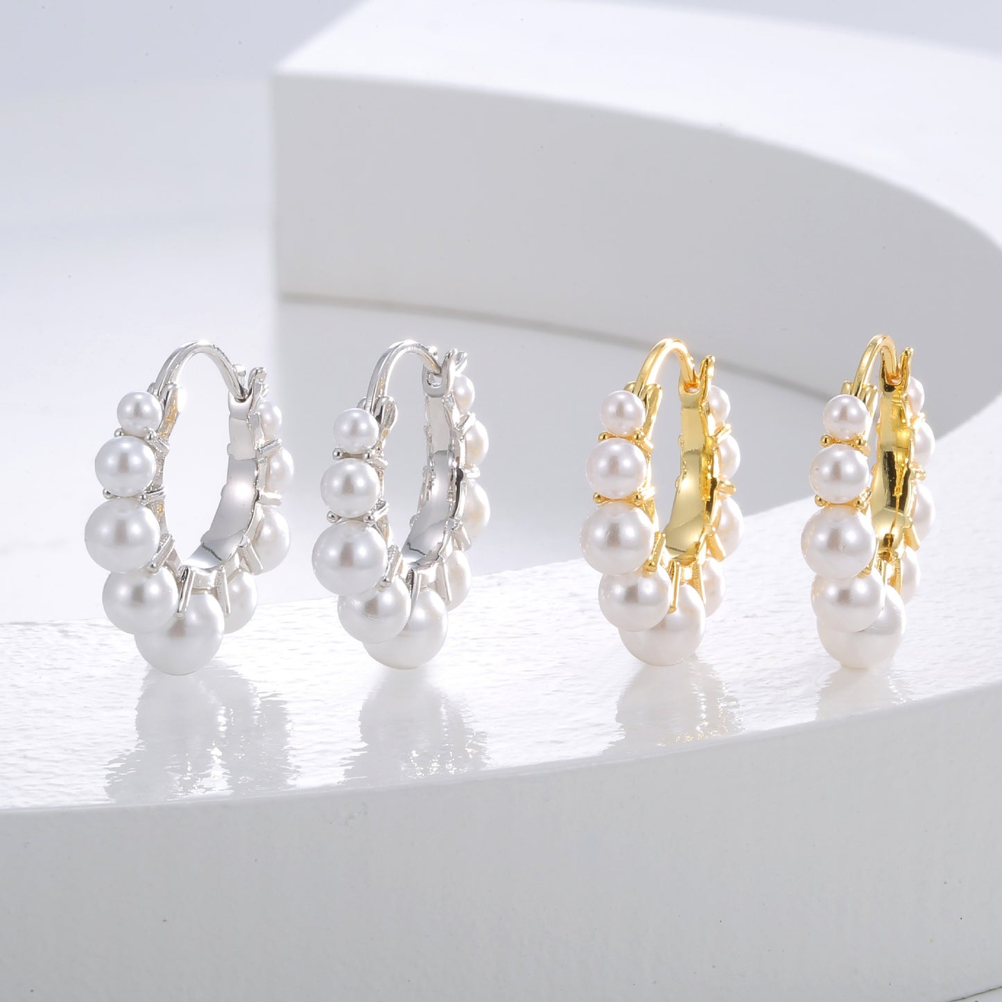 PearlElegance Fashion Earrings