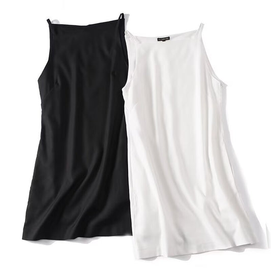 PureLinen Square Neck Mini Dress