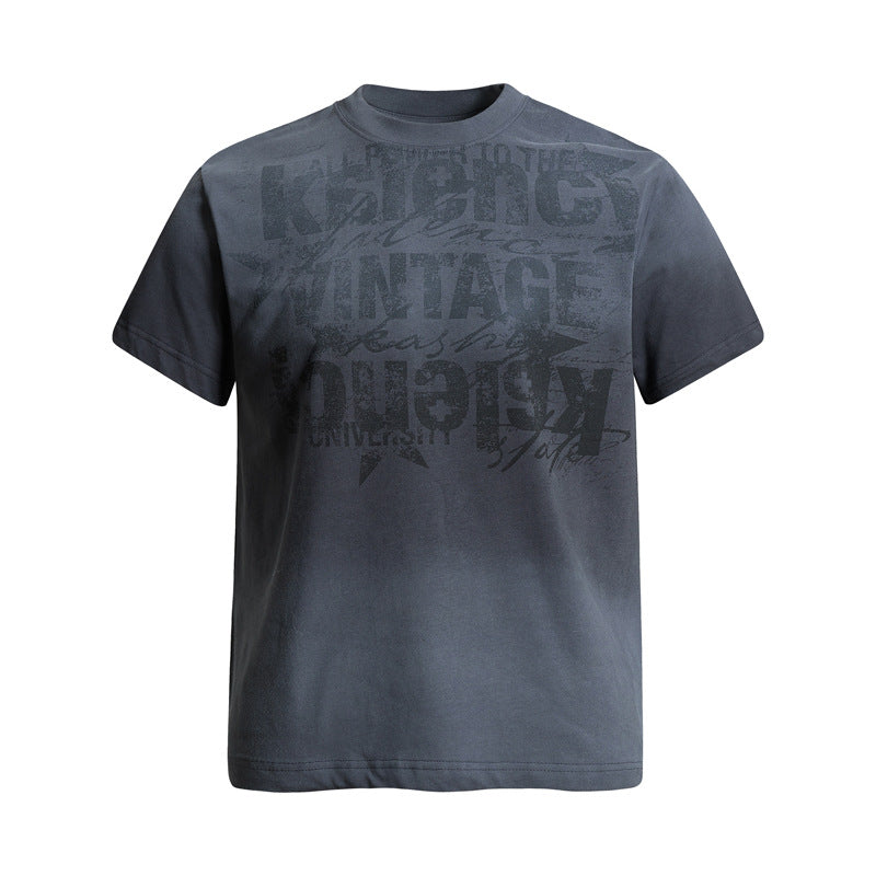 RetroFade Vintage Gradient T-Shirt