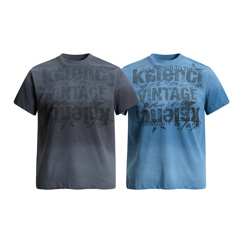 RetroFade Vintage Gradient T-Shirt