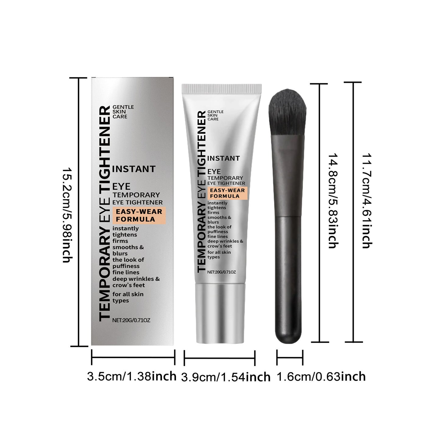 Elastic Glow Moisturizing Eye Massage Cream