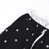 DotVibe Printed Straight Leg Sweatpants