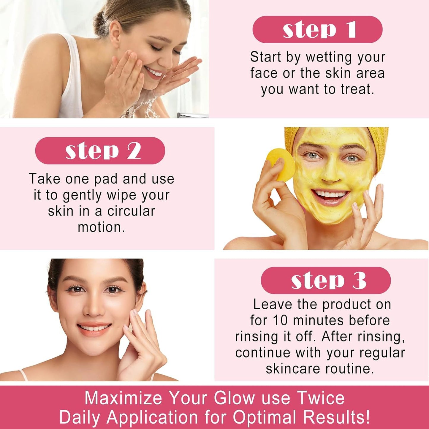 Radiance Glow Kojic Acid Cleansing Pads