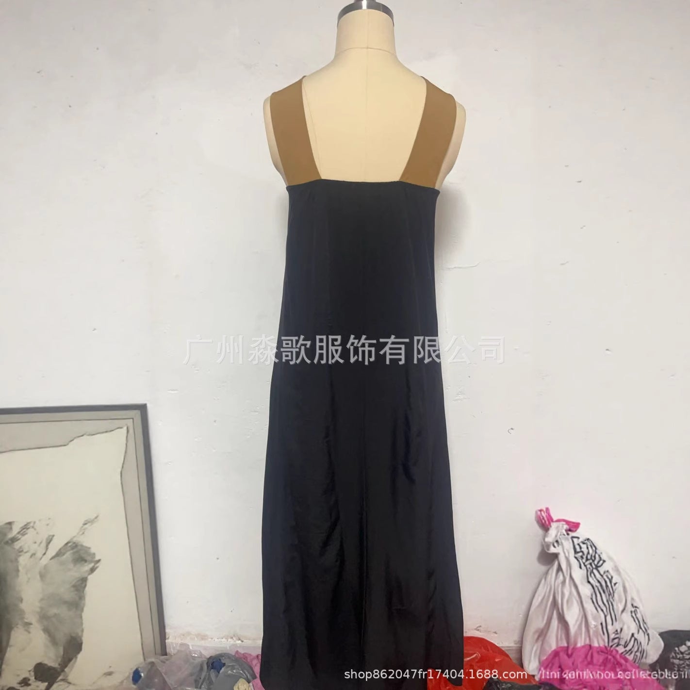 EleganceCross Strap Dress
