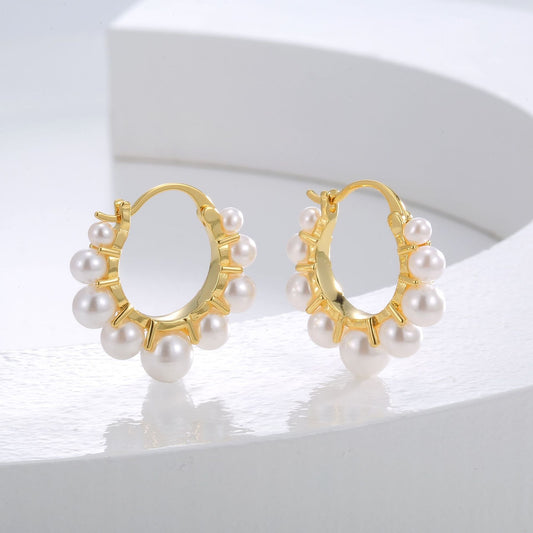 PearlElegance Fashion Earrings