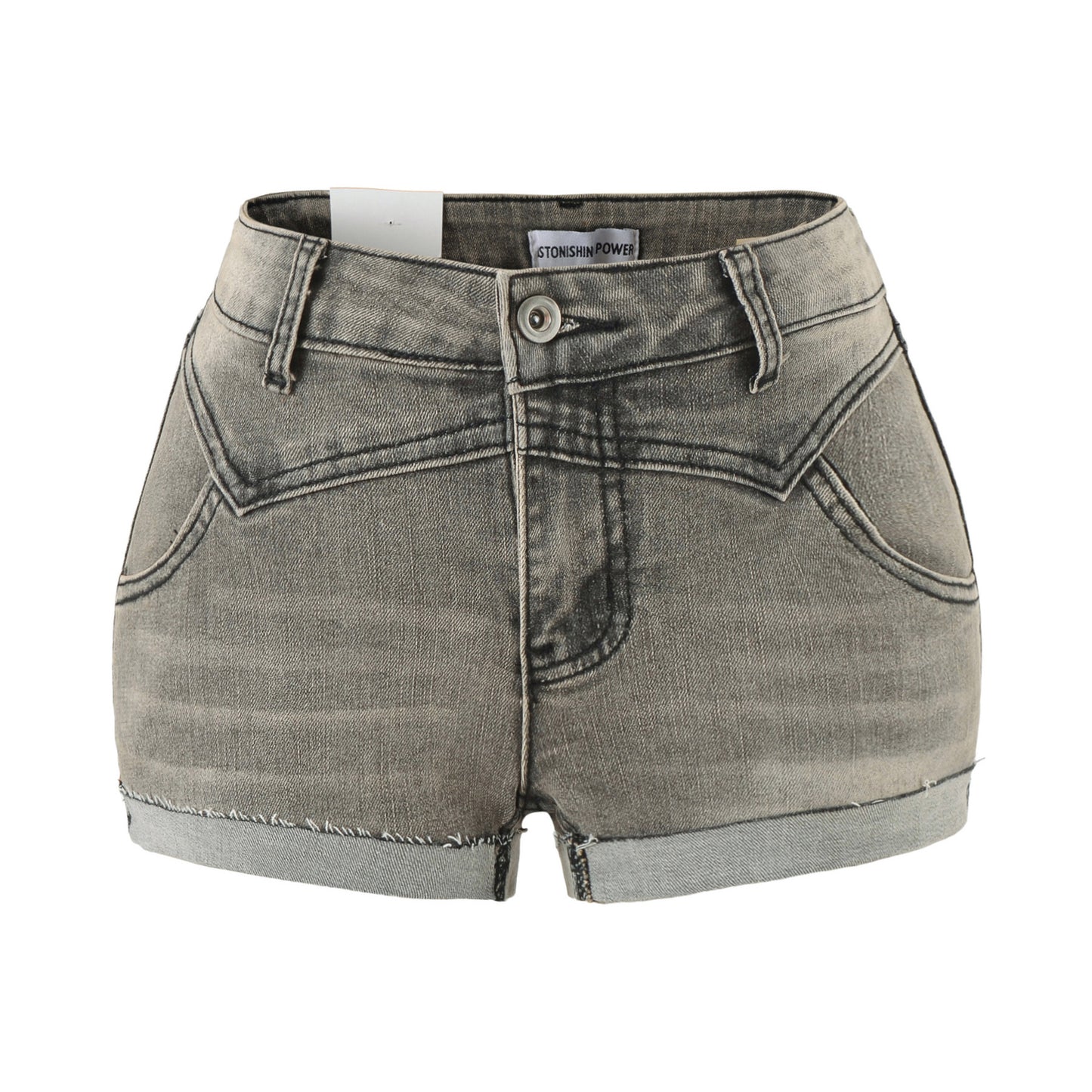 RetroEdge Denim Shorts