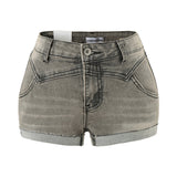 RetroEdge Denim Shorts