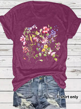 Short sleeved fashion print