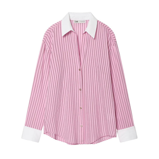 UrbanStripe Loose Fit Poplin Shirt