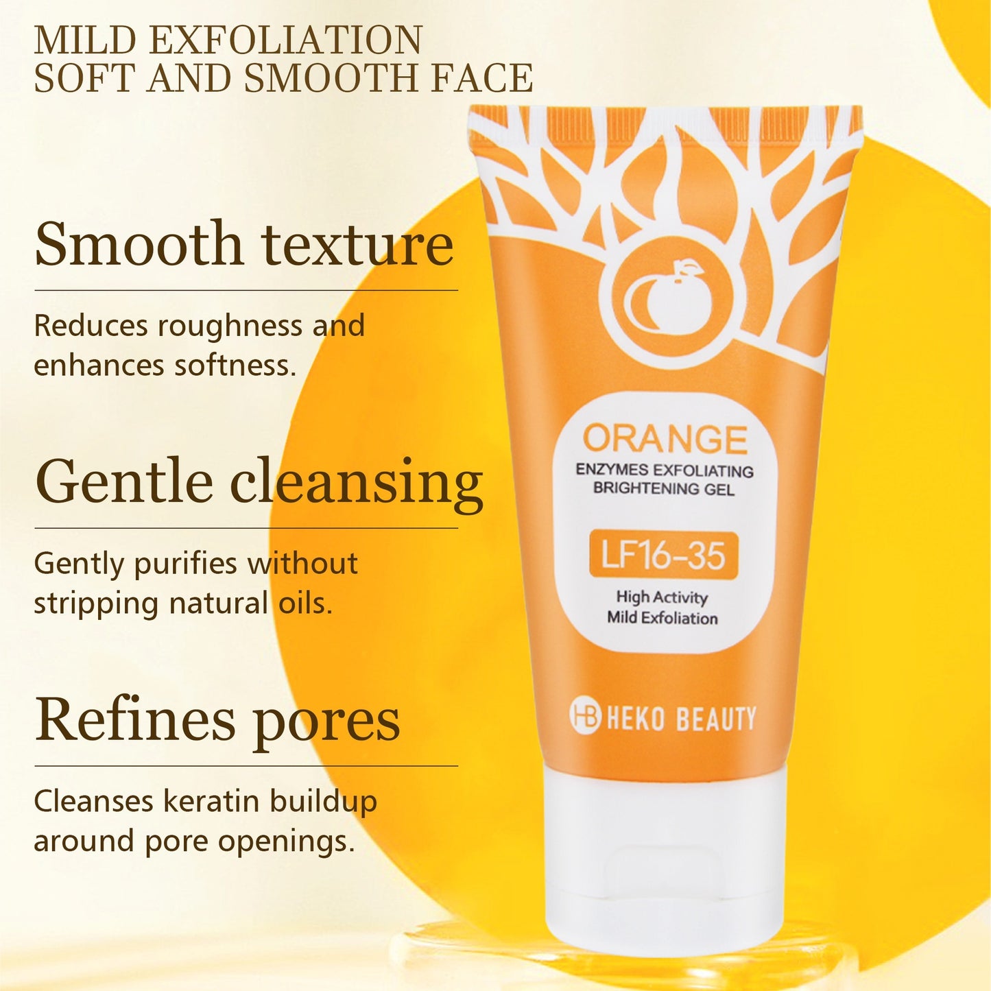 CitrusGlow Exfoliating Brightening Gel