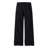 Triple Stripe Loose Straight Leg Sweatpants
