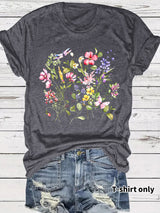 Short sleeved fashion print