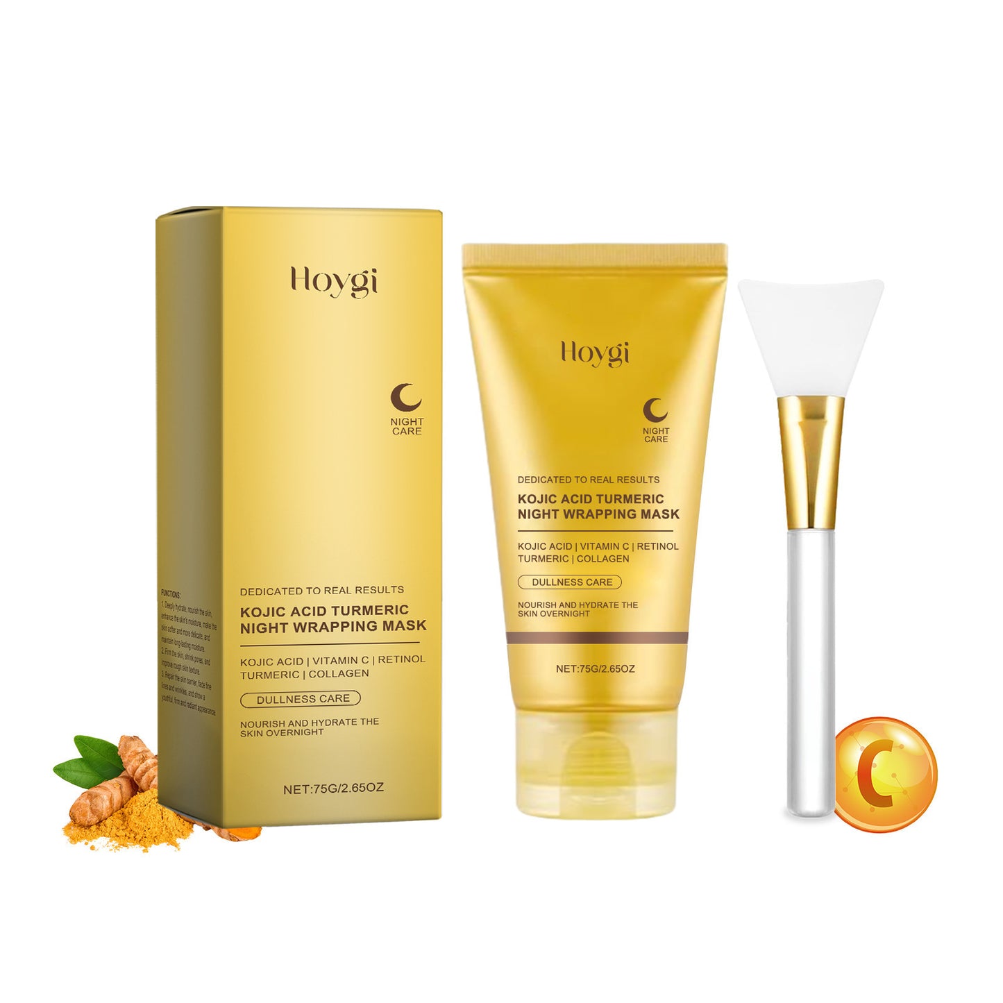HOYGI Turmeric Glow Peel Mask