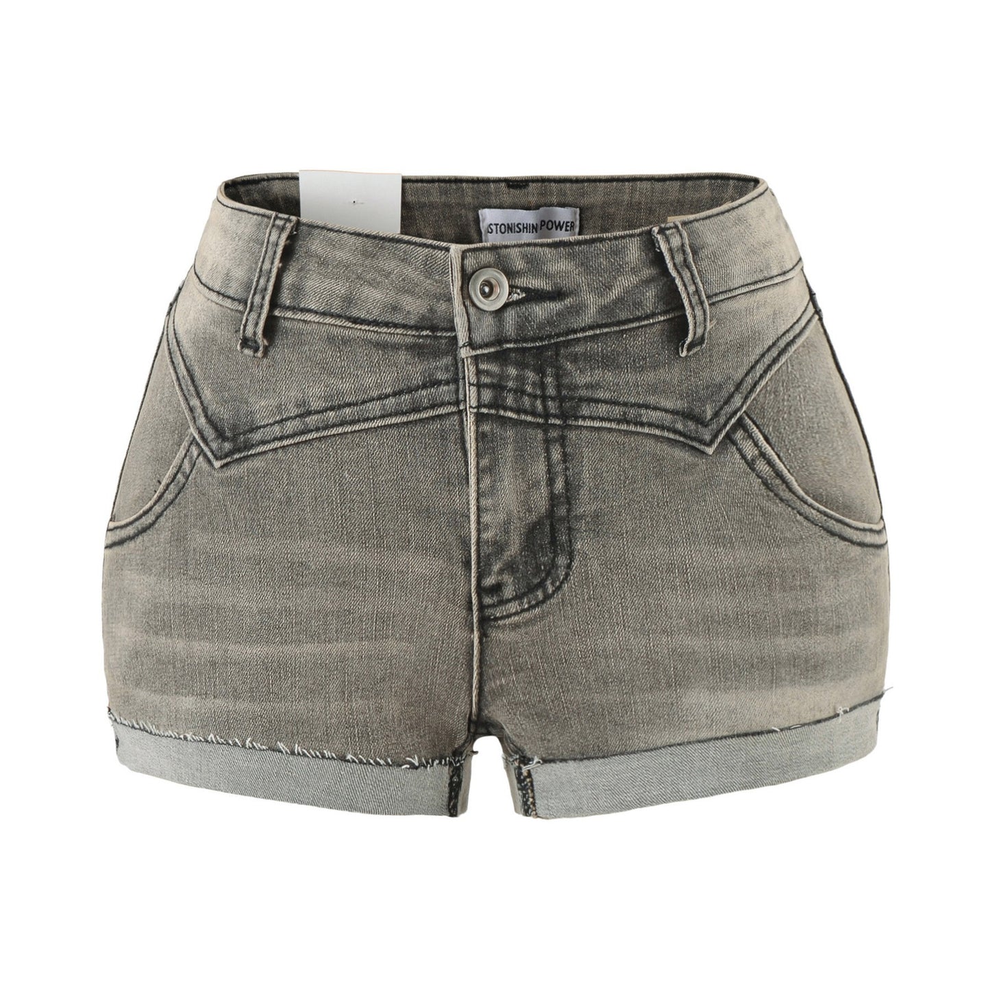 RetroEdge Denim Shorts