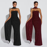 Skincare flash bag hip slit dress