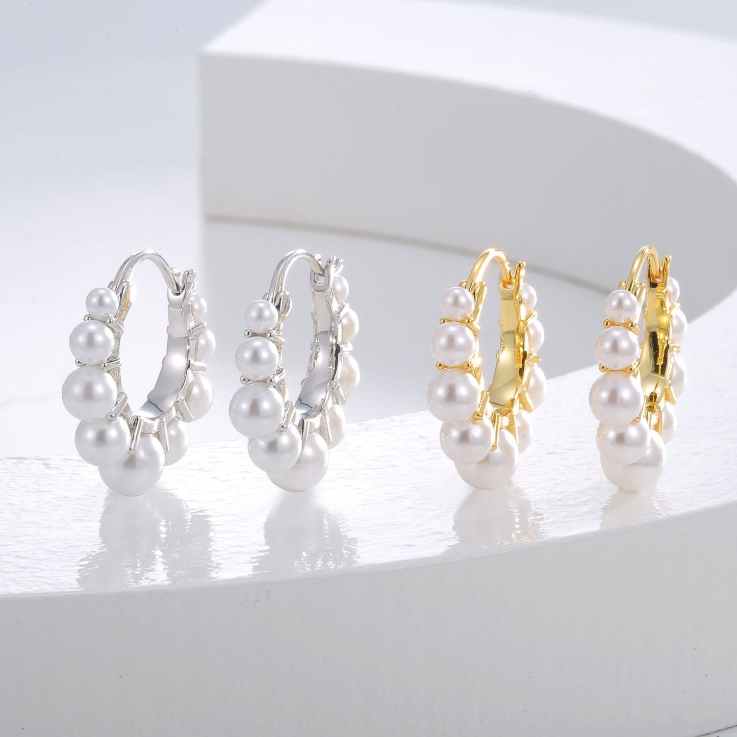 PearlElegance Fashion Earrings