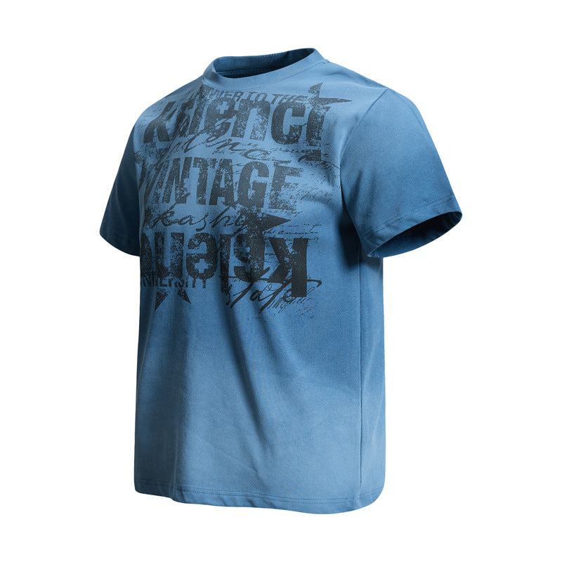 RetroFade Vintage Gradient T-Shirt