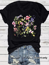 Short sleeved fashion print