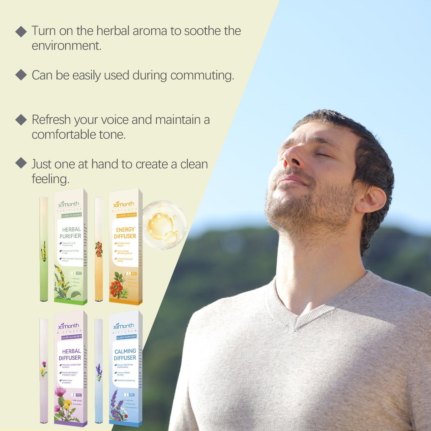 Ximonth Herbal Moisture Body Stick