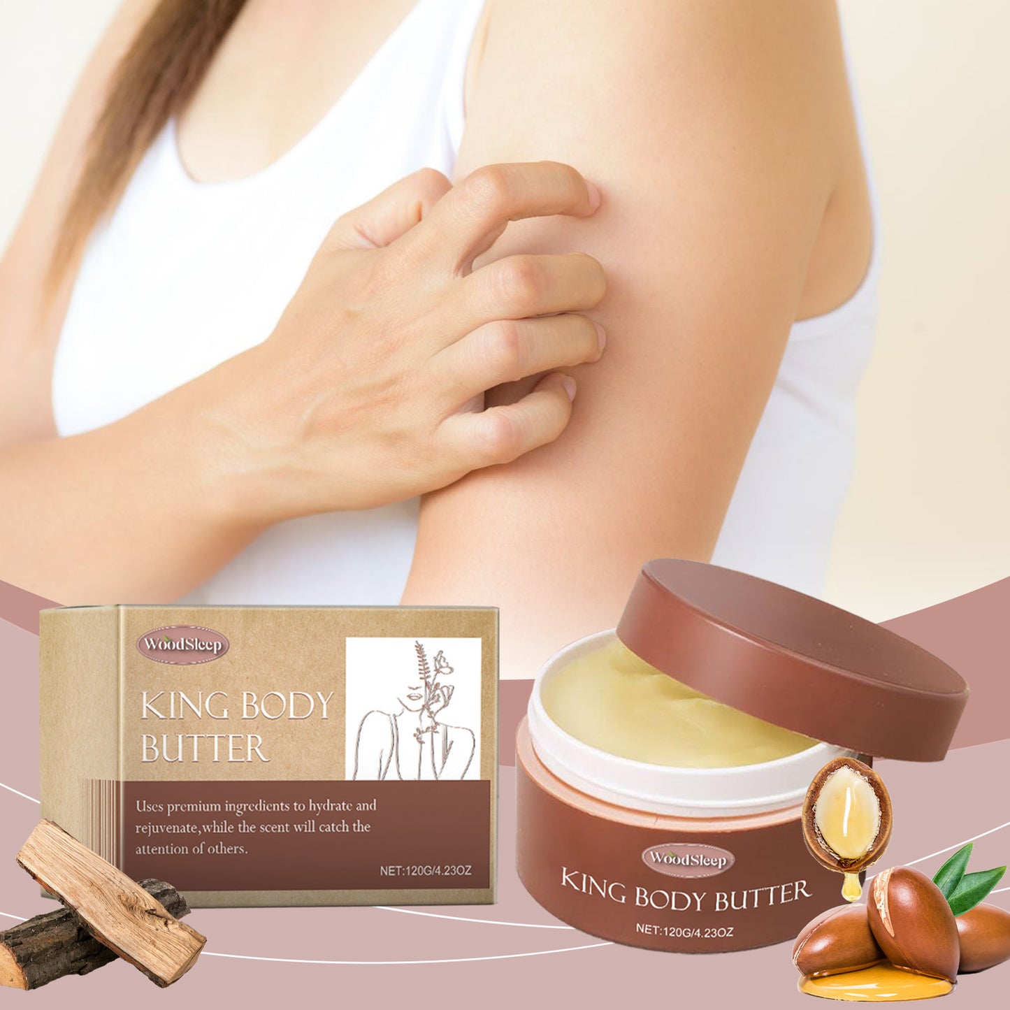 Veloura Cologne Scent Body Cream