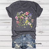Short sleeved fashion print