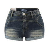 RetroEdge Denim Shorts