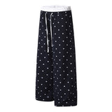 DotVibe Printed Straight Leg Sweatpants