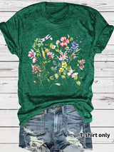 Short sleeved fashion print